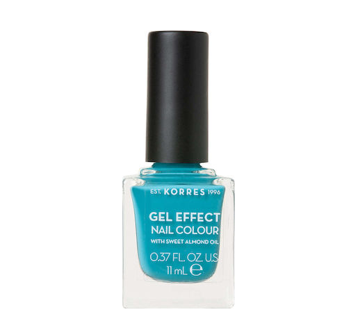 Korres Gel Effect Nail Colour With Sweet Almond Oil No.82 Pool Waves 11ml