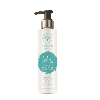 Eolia Cosmetics After Sun Cooling Yogurt & Aloe Vera & Cucumber Face & Body 150ml