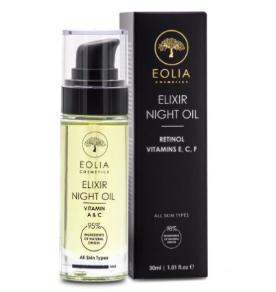 Eolia cosmetics Elixir Night Oil Vitamin A & C 30ml
