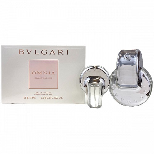 Bvlgari Omnia Crystalline Set (EDT 65ml EDT 15ml) για γυναίκες