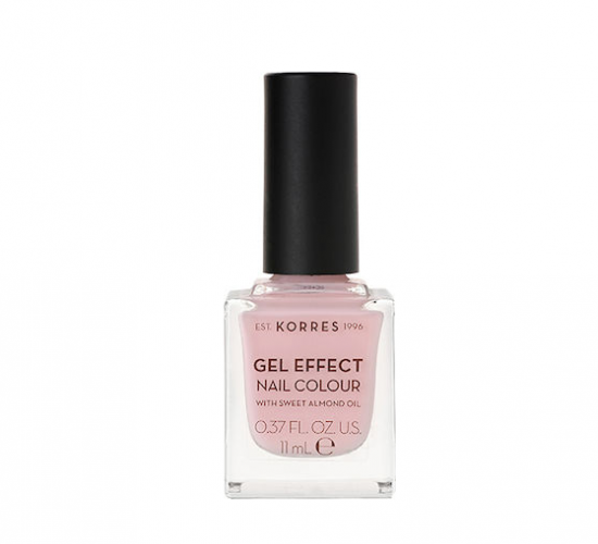 Korres Gel Effect Nail Colour Με Αμυγδαλελαιο Νo 05 Candy Pink 11ml